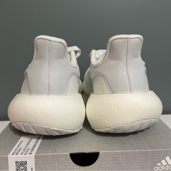 Adidas Pureboost Jet Running Shoes - White on White - Men’s US 10 / Women’s 11 - Picture 4 of 10
